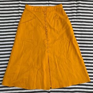 ASOS Petite Pocket Midi Skirt